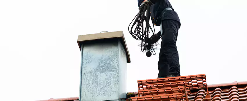 Chimney Brush Cleaning in La Crescenta-Montrose, California