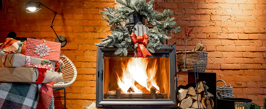 Travis Industries Linear Gas Fireplace Installation in La Crescenta-Montrose, California
