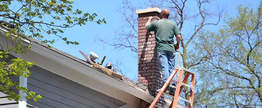 Vinyl and PVC Chimney Flashing Installation in La Crescenta-Montrose, CA