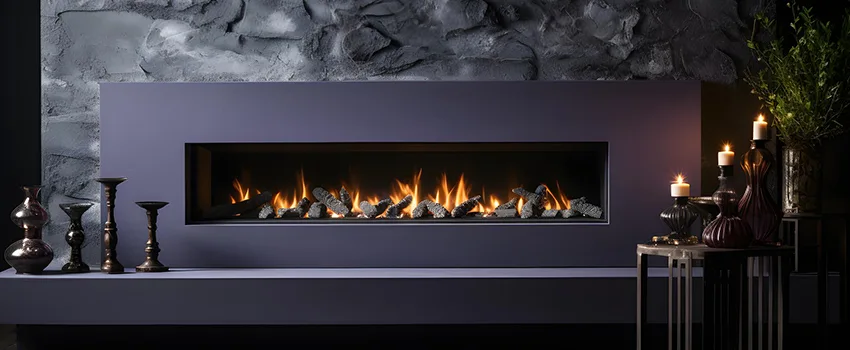 Ember Bed for Ventless Gas Fireplace in La Crescenta-Montrose, CA