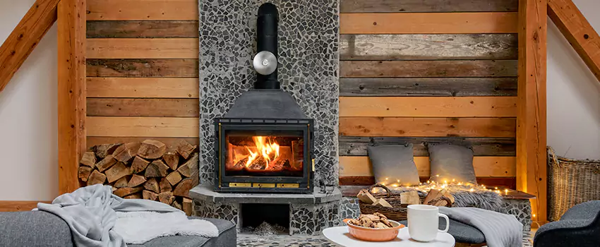 Thelin Hearth Products Direct Vent Gas Stove Fireplace Inspection in La Crescenta-Montrose, California